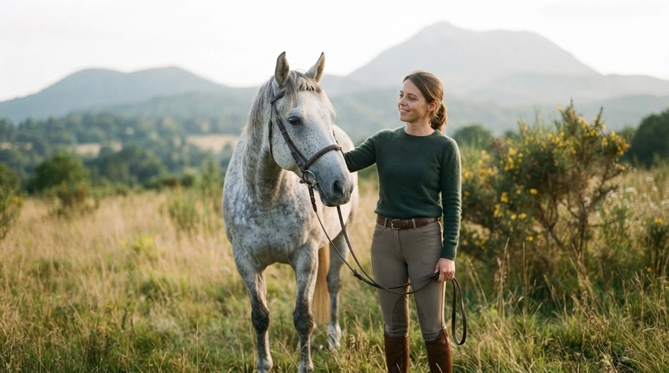 Cours d'équitation à Allègre, Haute-Loire
